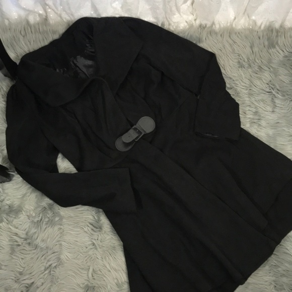 Noble Style Worsted Turn-Down Collar Coat - Picture 7 of 7